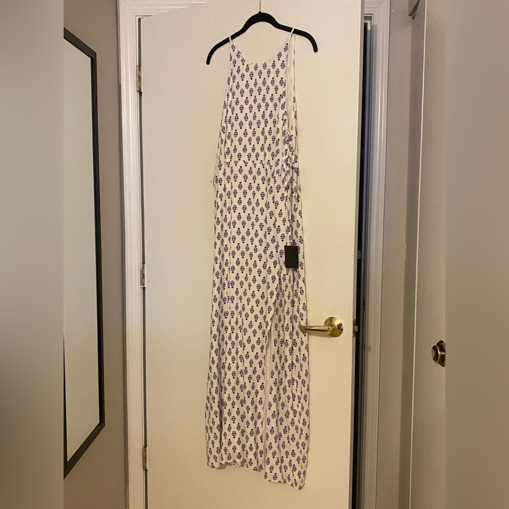 Lulus Purple Floral Dress NWT